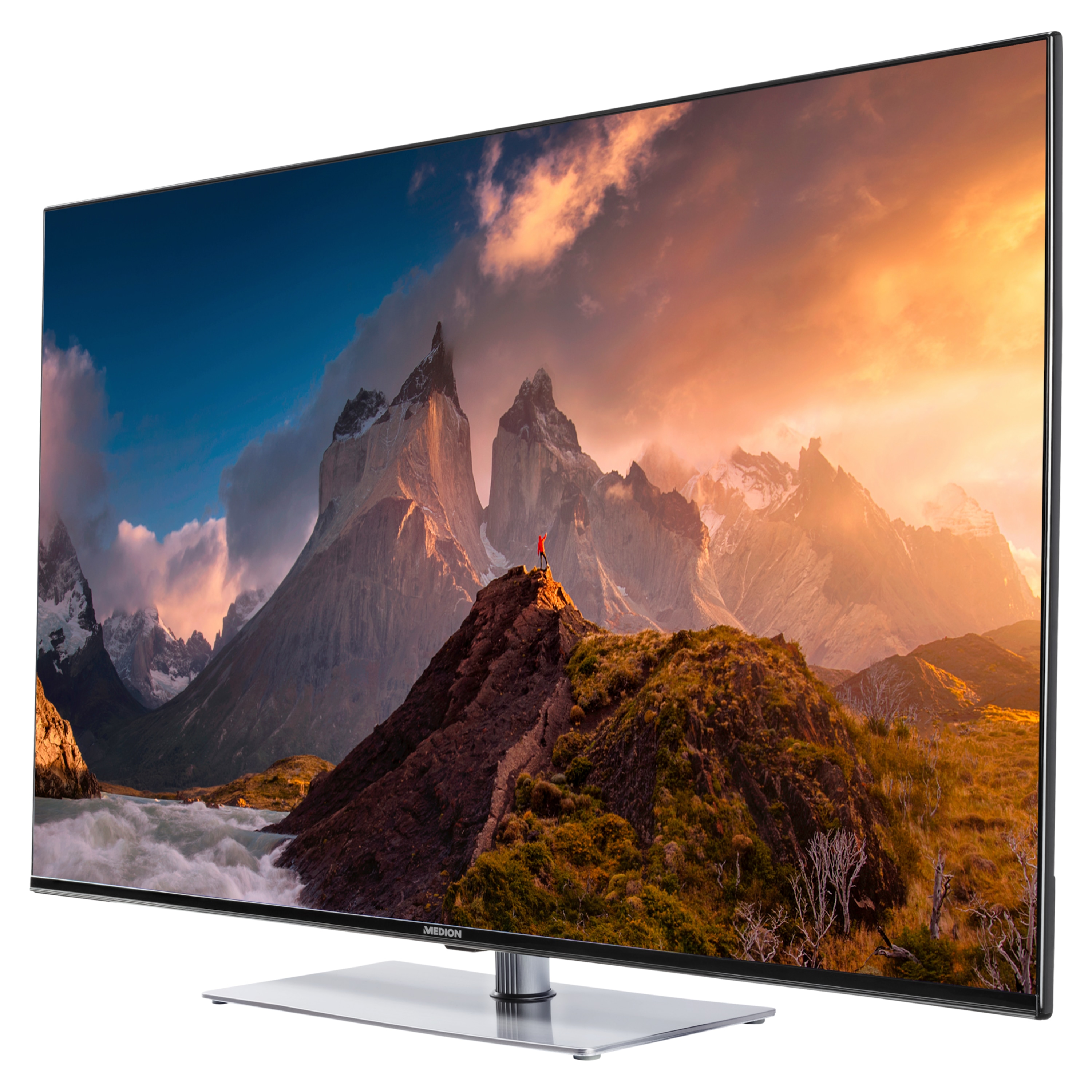 MEDION® LIFE® X16529 163,9 cm (65'') Ultra HD QLED Smart-TV + 3.1.2 Dolby Atmos® Soundbar P64377 - Artikelset