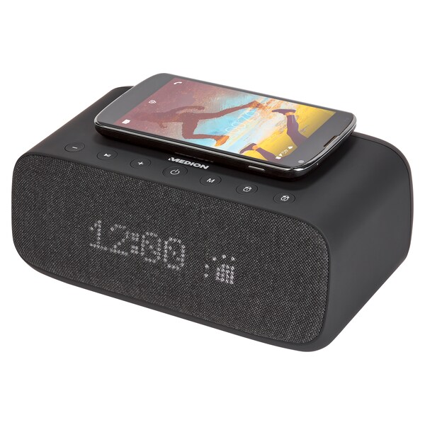 Medion Life P66107 Uhrenradio Grosses Led Display Pll Ukw Radio Bluetooth 5 0 Qi Wireless Charging Usb Ladefunktion Medion Online Shop