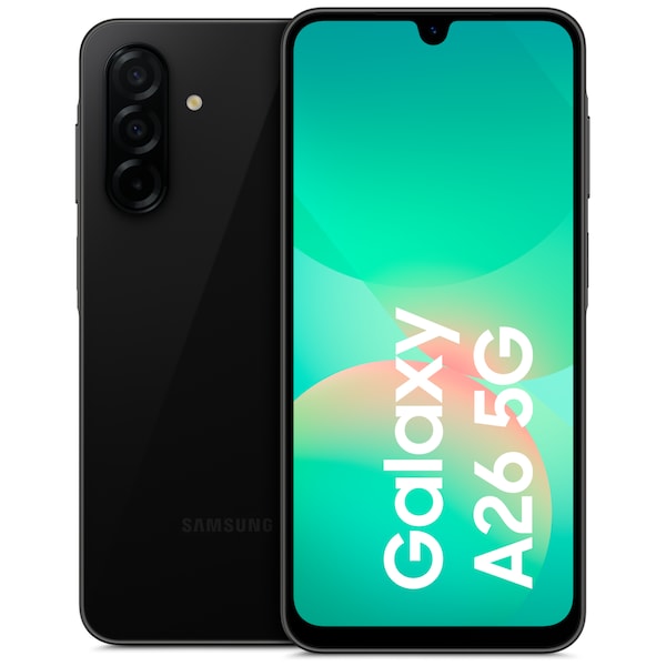 SAMSUNG Galaxy A26 5G, 128 GB, Black