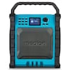 MEDION® LIFE® P66896 Premium Baustellenradio, 6,1 cm (2,4'') Farbdisplay, Bluetooth® 5.3, DAB+/UKW Radio, integr. Akku für bis zu 10 Stunden Laufzeit, zwei Passivradiatoren, 30 W RMS