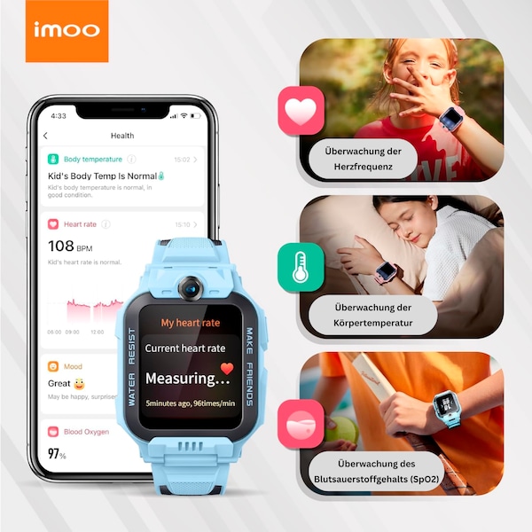 IMOO Watch Phone Z7, Blau