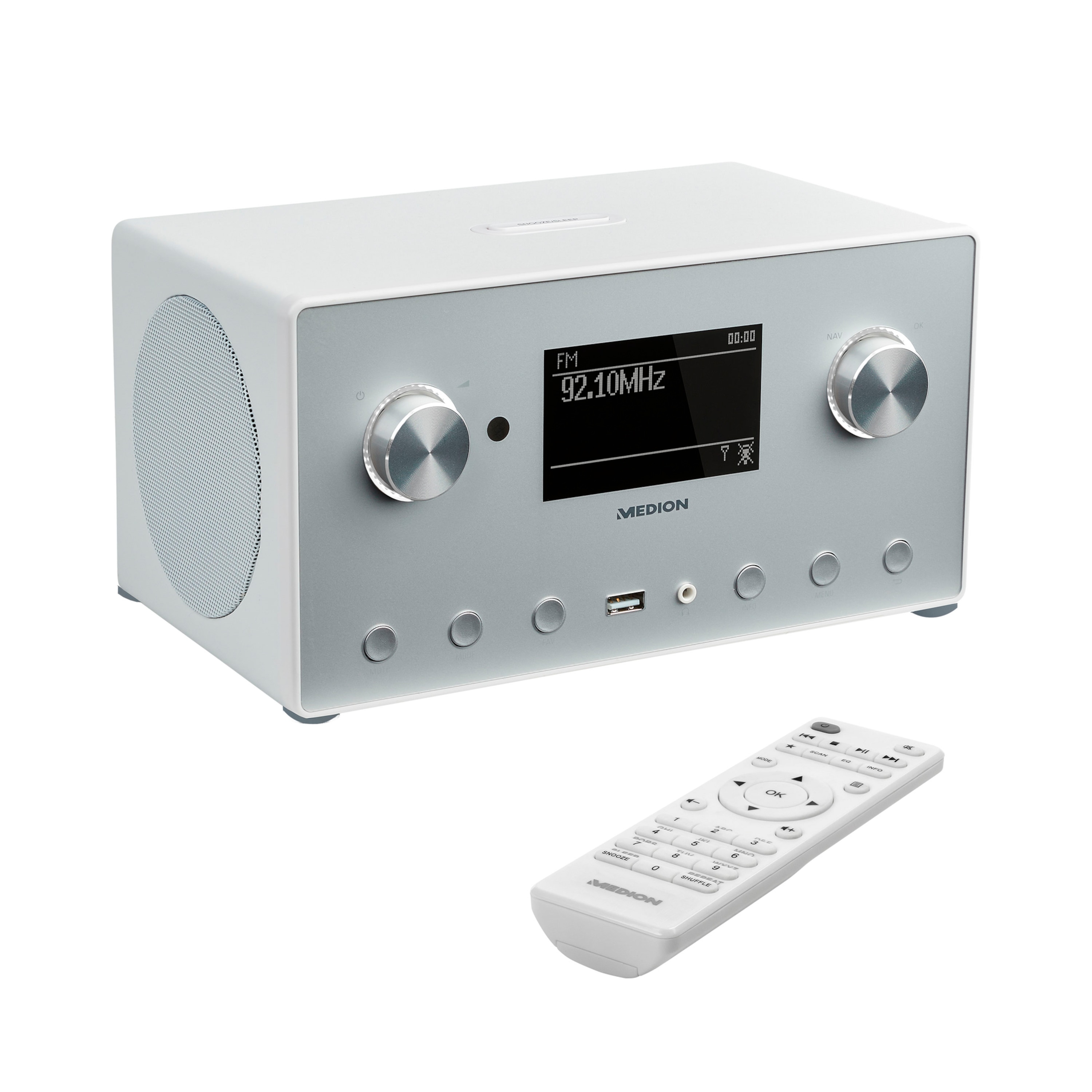 MEDION MD 83963 Unterbauradio Küchenradio mit CD MP3 Player FB Koch-Timer