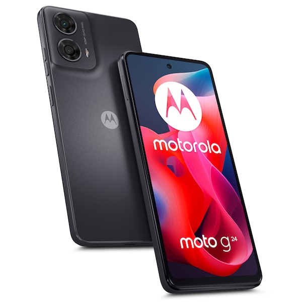 MOTOROLA moto g24, 128 GB, Matte Charcoal