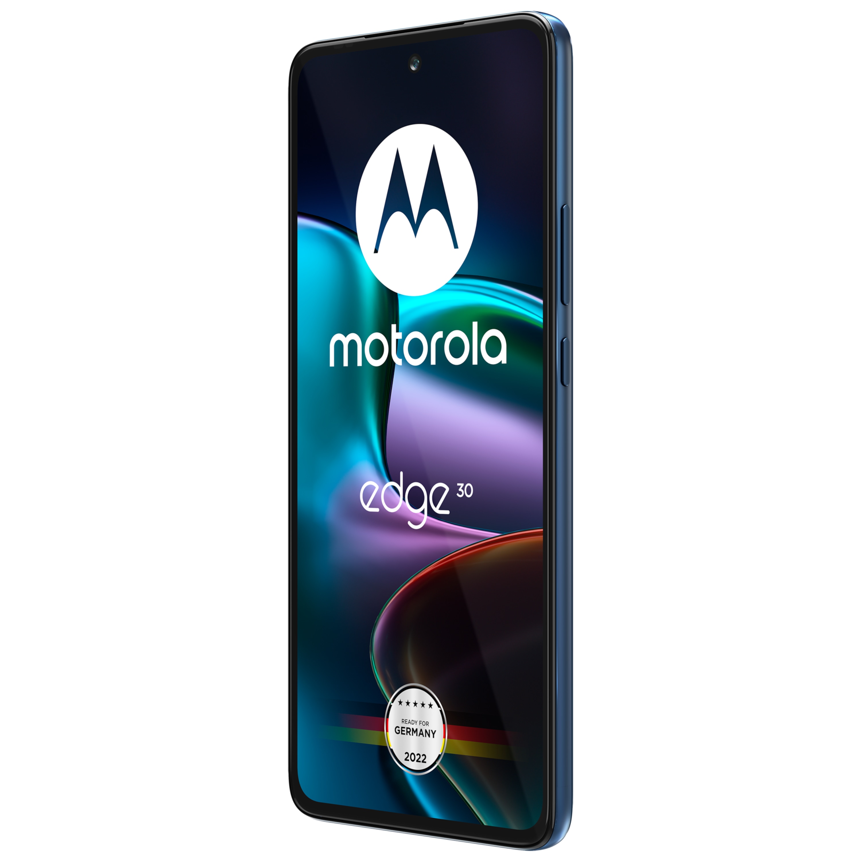 MOTOROLA Edge 30 Smartphone, 16,51 cm (6,5") FHD+ Display, Betriebsysytem Android™ 12, 128 GB interner Speicher, 8 GB RAM, Octa-Core Prozessor, Farbe: Meteor Grau