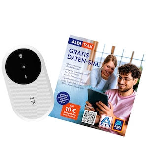 ZTE Mobiler Router U10, 4G LTE, Weiß