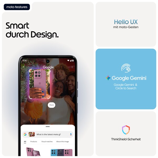 MOTOROLA moto g17, 128 GB, Alaskan Blue (XT2623-2)