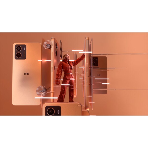 HMD Pulse Plus, 128 GB, Apricot Crush