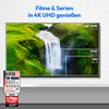 MEDION® LIFE® X8652505 (MD 865700) QLED Google TV™, 163,9 cm (65'') Ultra HD, HDR, Dolby Vision®, MEMC, PVR ready, Netflix, Amazon Prime Video, Bluetooth®, Dolby Atmos, DTS Virtual X, DTS X, HD Triple Tuner, CI+ Schnittstelle