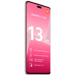 XIAOMI 13 Lite, 5G, 128 GB, 8 GB RAM, Pink