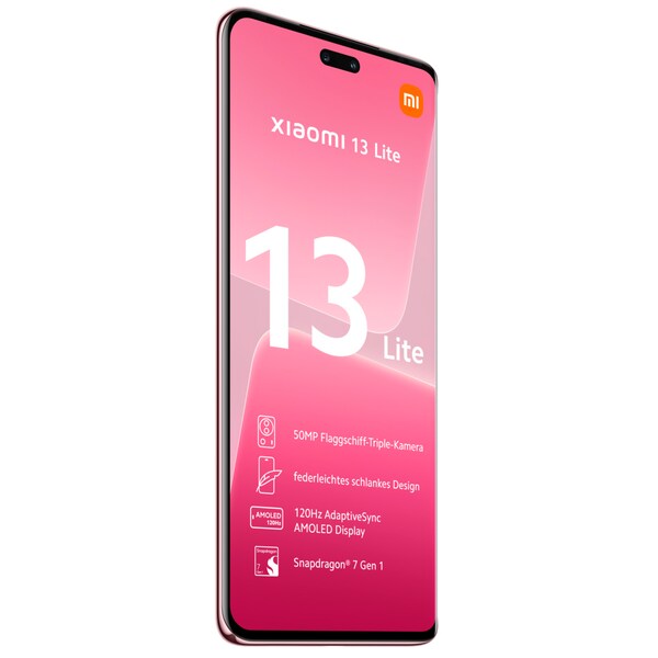 XIAOMI 13 Lite, 5G, 128 GB, 8 GB RAM, Pink