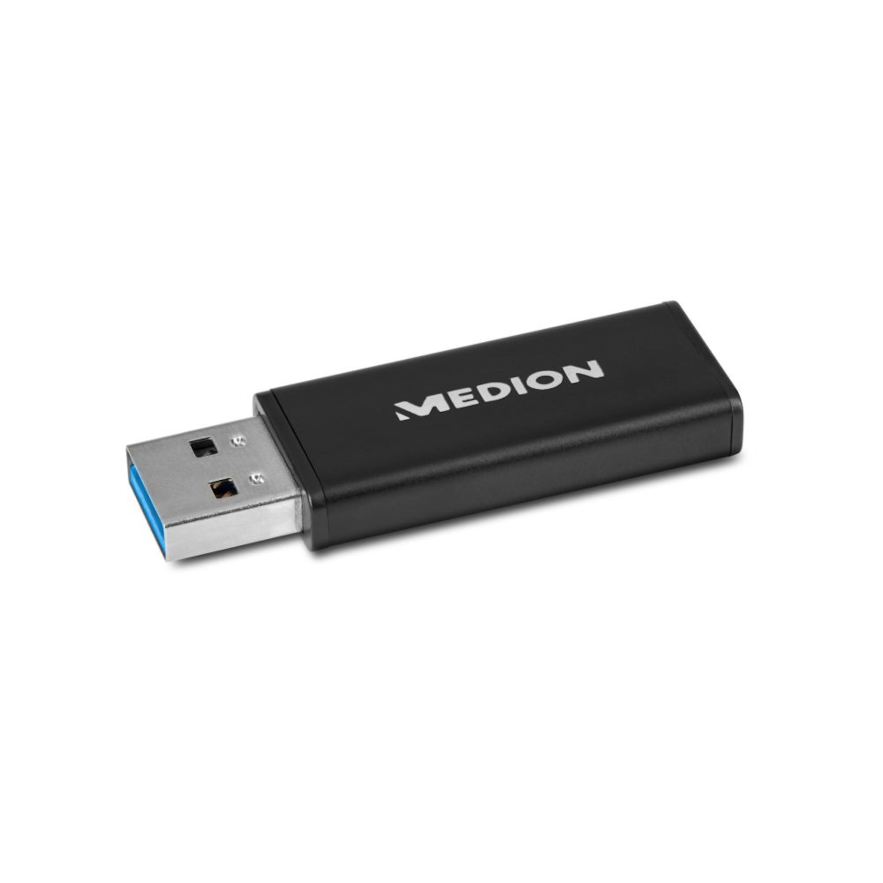 MEDION® E88105 USB 3.0 Stick, 128 GB, robustes Aluminiumgehäuse, Plug & Play