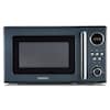 MEDION® Retro-Mikrowelle MD 15000, grau, 800 W Leistung, 20 L kompakt, 5 Mikrowellenstufen, Auftaufunktion, Timerfunktion, stilvolles Retro-Design