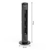 MEDION® LIFE E11 TF Turmventilator (MD 12067), 3 Geschwindigkeitsstufen, 45 Watt Leistung, Timerfunktion, inkl. Fernbedienung