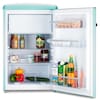 MEDION® LIFE® Retro Kühlschrank mit Gefrierfach MD37790, 108 L Gesamtnutzinhalt, 37 dB, höhenverstellbare Füße, Energieeffiziensklasse D