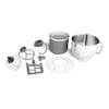 MEDION® LIFE® Digitale Küchenmaschine MD18420, 1.200 W, 8 Geschwindigkeitsstufen, Digitales Sensor-Touch-Display, inkl. Eisschüssel