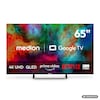 MEDION® LIFE MD 865701 QLED Google TV™ (2026), 163,9 cm (65'') Ultra HD Display, HDR (High Dynamic Range), Dolby Vision®, MEMC, Bluetooth®, PVR ready, Netflix, Prime Video, Disney+, App Store