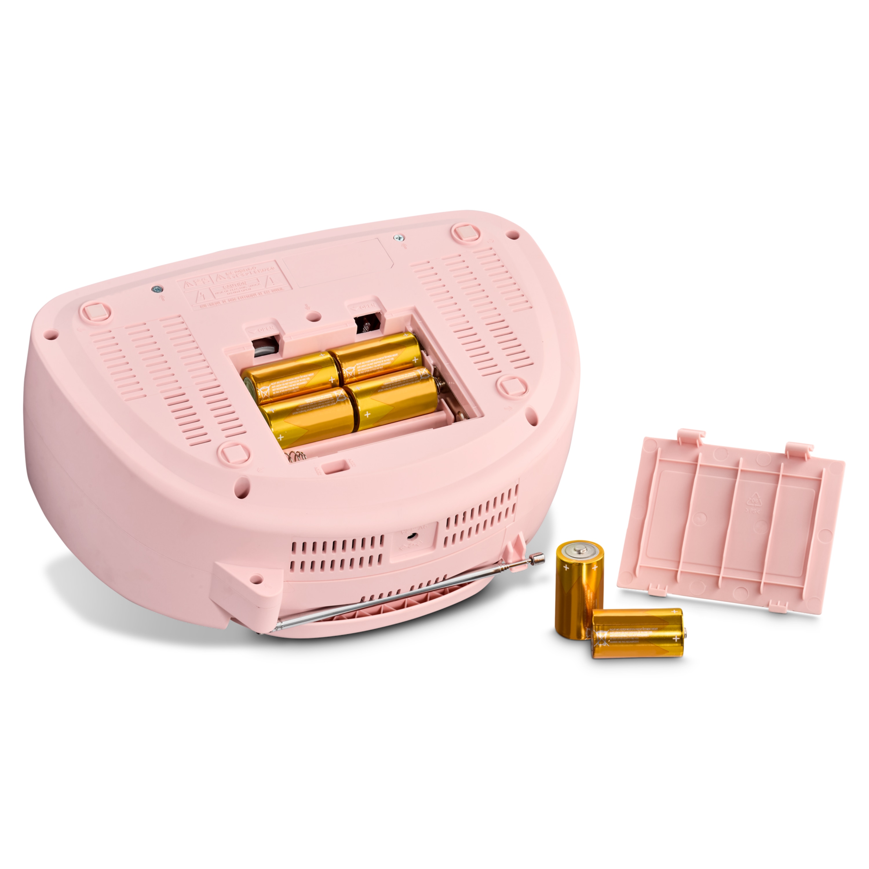 MEDION® LIFE® DRX-1 Plus, DAB+/PLL-UKW-Stereo Radio, Bluetooth® 5.4, CD-Kassetten-Radio mit MP3-Wiedergabe, USB Anschluss, CD-R/RW kompatibel, AUX-In, 2 x 3 W RMS