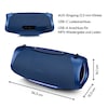 MEDION® LIFE® P61762 Tragbarer Bluetooth® Lautsprecher L, Dual Illuminated & Lightstrip (RGB-Lichteffekte), Bluetooth® 5.3, integrierter Akku mit bis zu 47 Stunden Laufzeit, robustes & mobiles Design, 2 x 25 W RMS