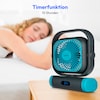 MEDION® LIFE Camping Ventilator E10 TF, 20 W Leistung, 5 Geschwindigkeitsstufen, 110° Oszillation, 10.000 mAh Akku, als Powerbank nutzbar, LED