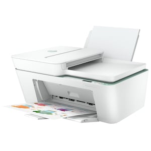 HP DeskJet 4122e All-in-One-Drucker, Drucken, Scannen, Kopieren & mobiler Fax, WiFi, Bluetooth®, automatische 35-seitige Dokumenteneinführung