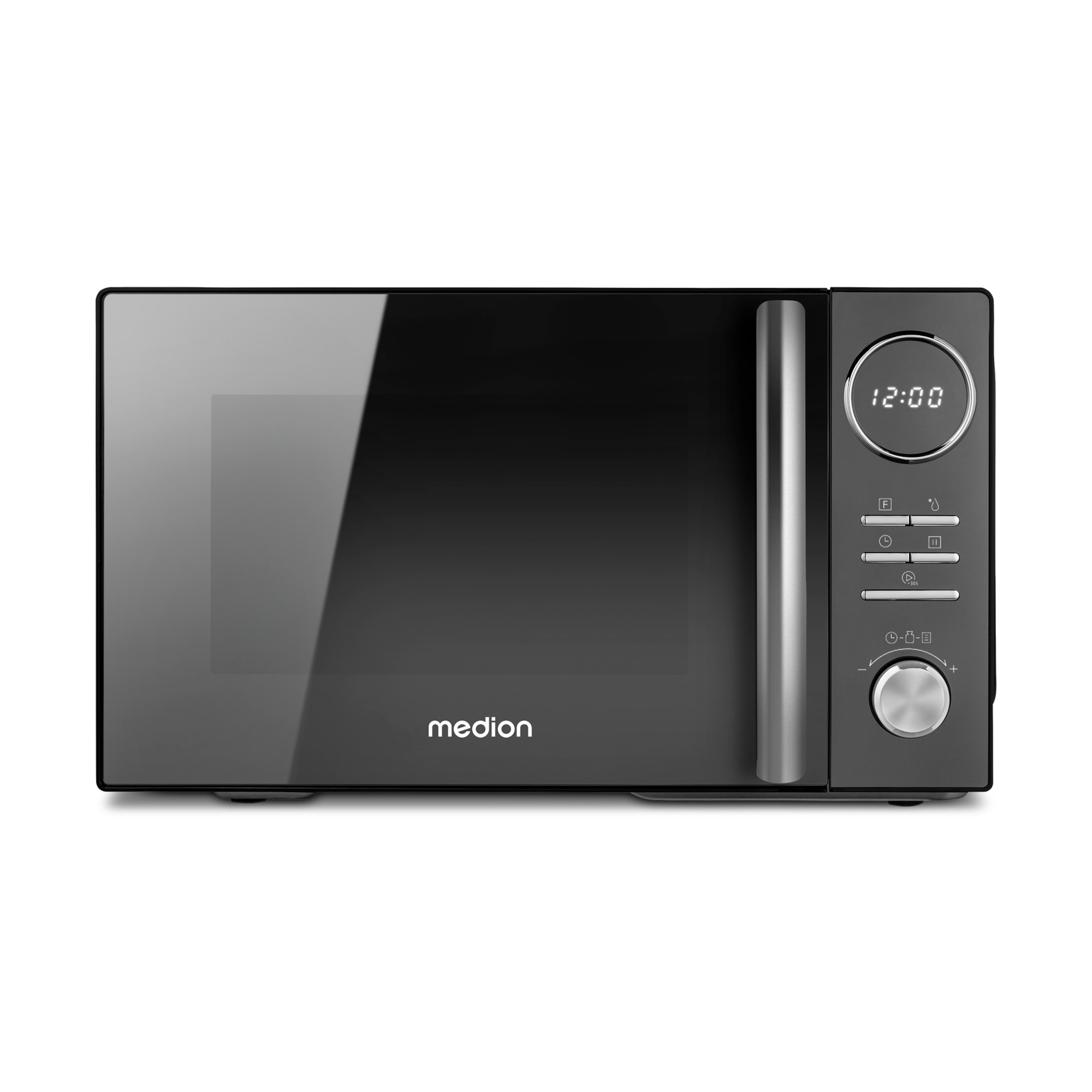 MEDION® LIFE® 3 in 1 Mikrowelle  MD 11493, Kombination aus Mikrowelle, Grill und Heißluft, 23 L, 10 Automatikprogramme, 900 W, Digitaler Timer