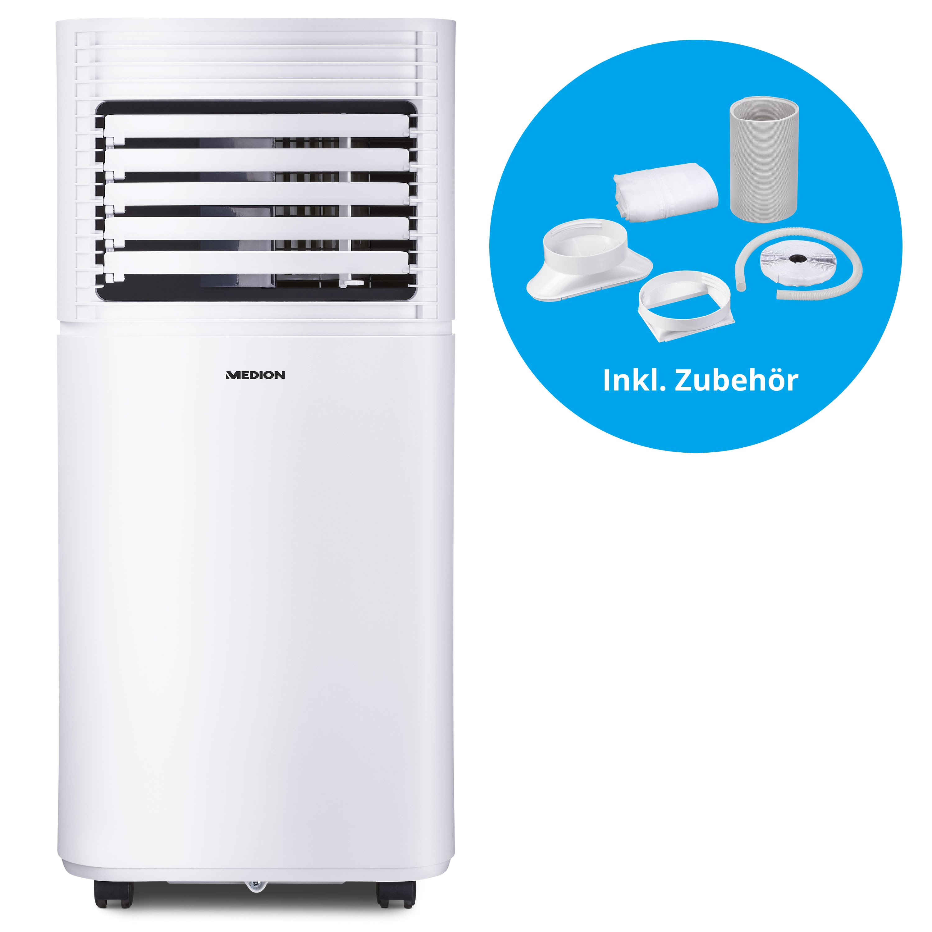 Mobiele airconditioner MD 37020 | koelen | ontvochtigen en ventileren | koelvermogen 7.000 BTU | koelmiddel R290 | max. 25m²