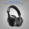 MEDION® Over Ear-Kopfhörer LIFE HX-1 Plus schwarz, bis zu 100 Stunden Akkulaufzeit, 5 EQ-Presets + 1 App-Preset, Feed Forward Noise Cancelling, Bluetooth® 6.0 wireless technology, IPX4 Spritzwasserschutz