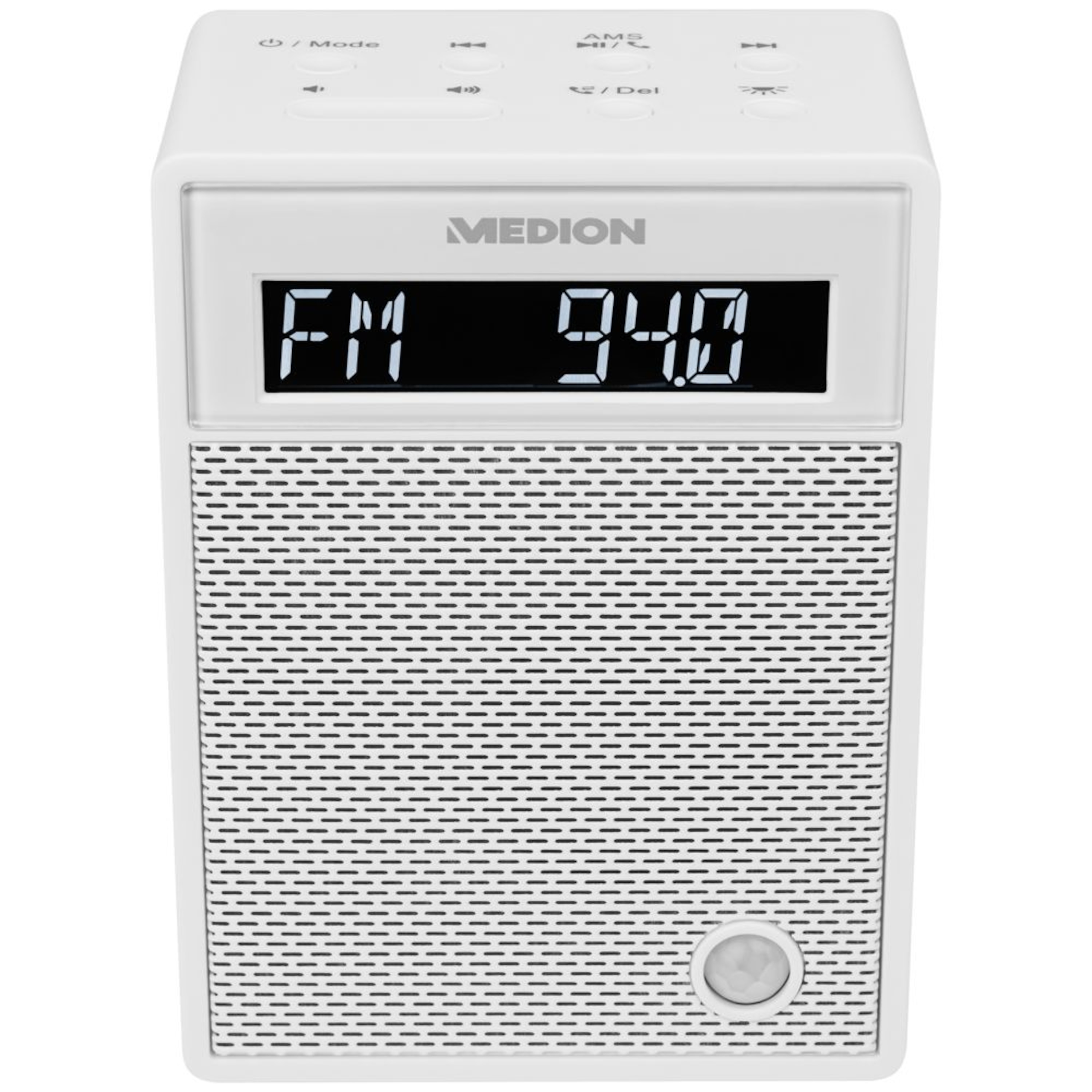 MEDION® LIFE® P65702 Bluetooth® Steckdosenradio mit LC-Display, NFC, PLL-UKW Radio, Freisprechfunktion, USB-Ladefunktion