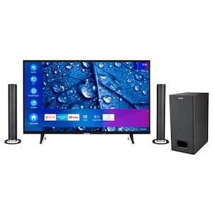 MEDION® LIFE® P13911 97,9 cm (39'') HD Smart-TV  + P61220 TV-Soundbar mit Bluetooth & Subwoofer - ARTIKELSET