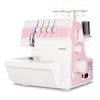 MEDION® LIFE® Overlock-Nähmaschine SO90 (MD19169), 90 Watt Motorleistung, LED Nählicht, Nähen mit 4 Fäden gleichzeitig, umfangreiches Zubehör