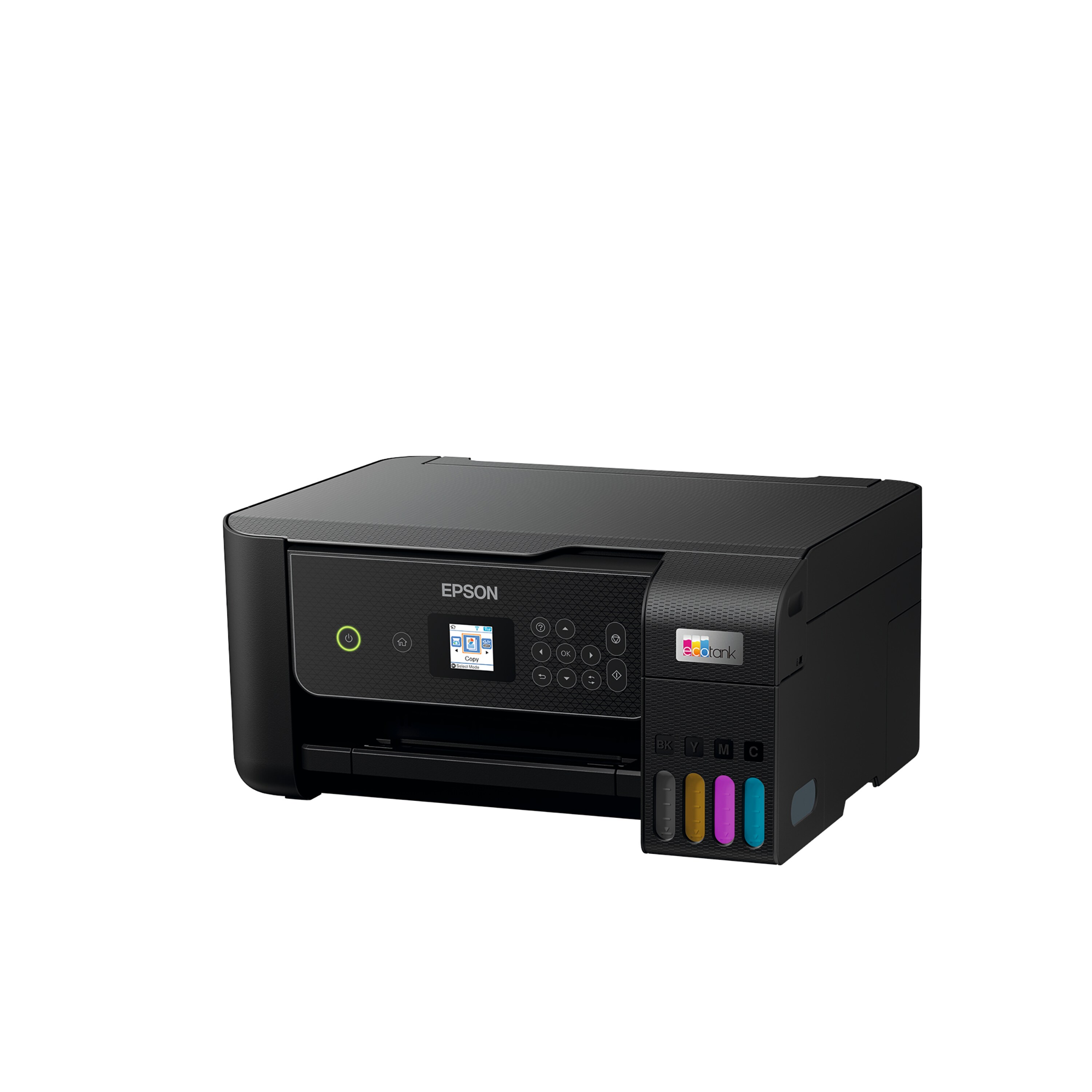 EPSON EcoTank ET-2871, Drucken, Kopieren, Scannen, Smart-Panel-App, maximale Druckgeschwindigkeit 33 Seiten/Min Schwarzweiß (Normalpapier), 15 Seiten/Min Farbe (Normalpapier)