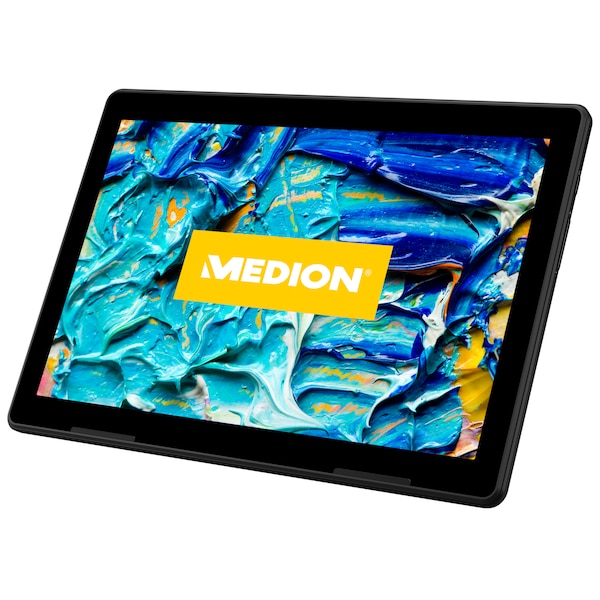 MEDION® LIFETAB® E10713 Tablet, 25,5 cm (10“) FHD Display, Betriebssystem Android™ 10, 64 GB Speicher, 3 GB RAM, Quad-Core-Prozessor, LTE