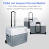 MEDION® LIFE Kühl- und Gefrierbox MD13111, -20°C bis 20°C, mit Kompressor, 60 Watt,  39 L Stauraum, LED Anzeige, Energieeffizenzklasse D