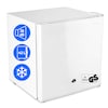 MEDION® LIFE Mini-Kühlschrank mit Eisfach und Schloss MD370001, 42 L Gesamtnutzinhalt (Kühlteil 37 L & Eisfach 5 L), wechselbarer Türanschlag, Schloss, geringer Geräuschpegel