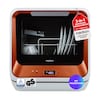 MEDION® LIFE Mini-Geschirrspüler DWT20 (MD37763) bronze, für 2 Gedecke, 6 Reinigungsprogramme, Startzeitvorwahl