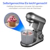 MEDION® LIFE® Digitale Küchenmaschine MD18420, 1.200 W, 8 Geschwindigkeitsstufen, Digitales Sensor-Touch-Display, inkl. Eisschüssel