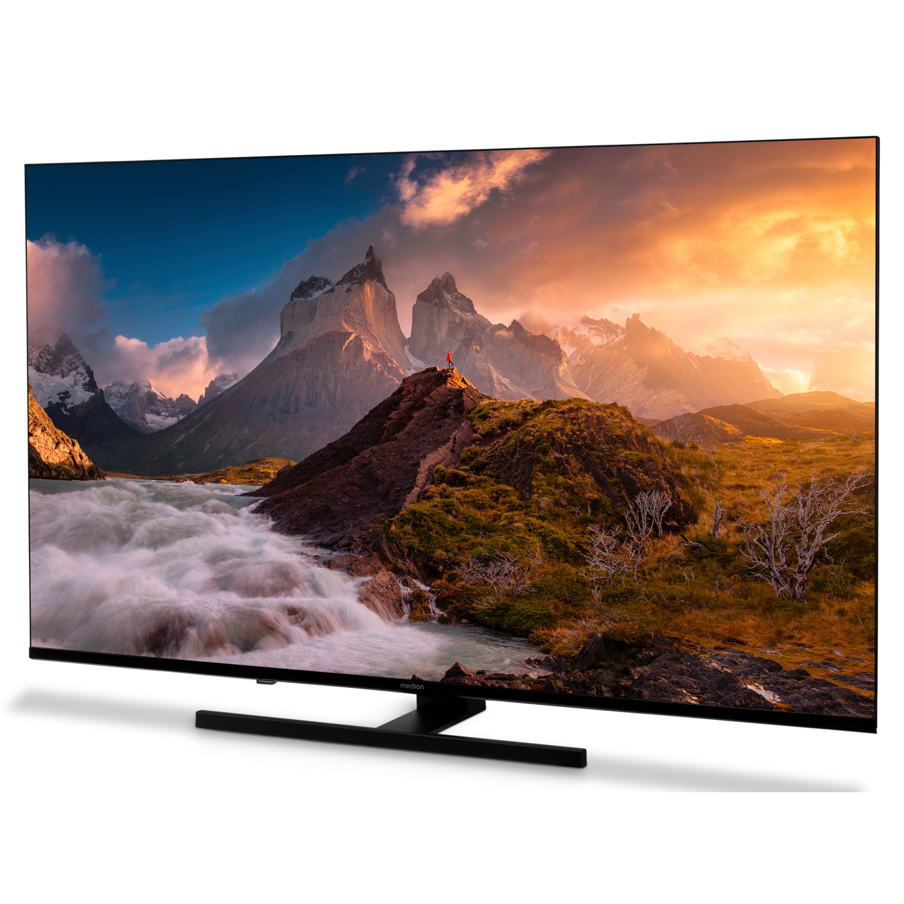 MEDION® LIFE X8552504 (MD 855600) QLED Smart-TV, 138,8 cm (55'') Ultra HD Display, HDR, Dolby Vision®, MEMC, PVR ready, VIDAA App Store, NETFLIX, Disney+, Paramount+ & Amazon Prime Video App, Bluetooth®, DTS X, Dolby Atmos®, HD Triple Tuner