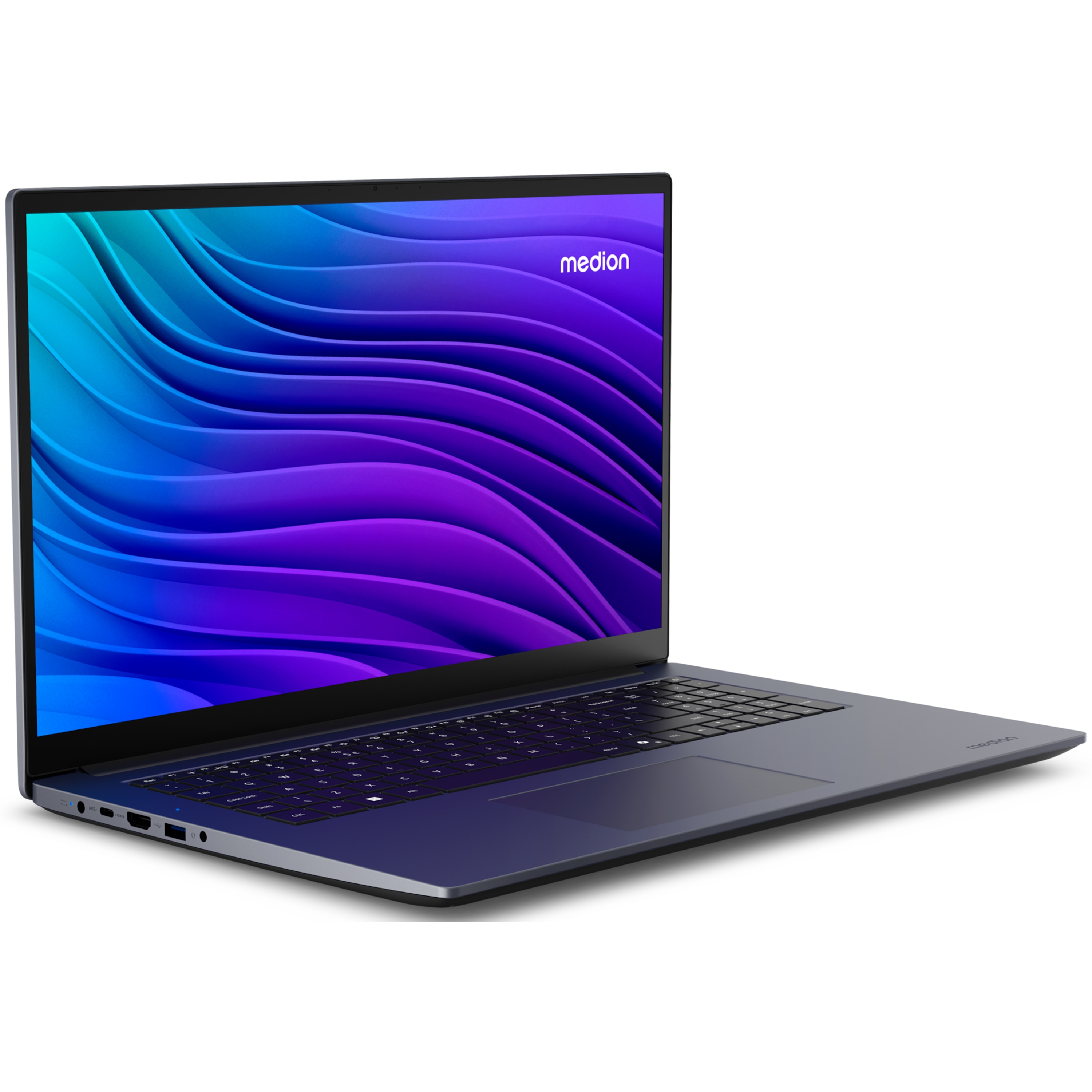 MEDION® Avantum 17 E1e Laptop, Intel® Core™ i3-N305 Prozessor, Windows 11 Home, 43,9 cm (17,3") FHD Display, 512 GB SSD, 8 GB RAM