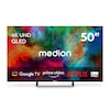 MEDION® LIFE MD 850701 QLED Google TV™, 125,7cm (50'') Ultra HD Display, HDR (High Dynamic Range), Dolby Vision®, MEMC, Bluetooth®, PVR ready, Netflix, Prime Video, Disney+, App Store