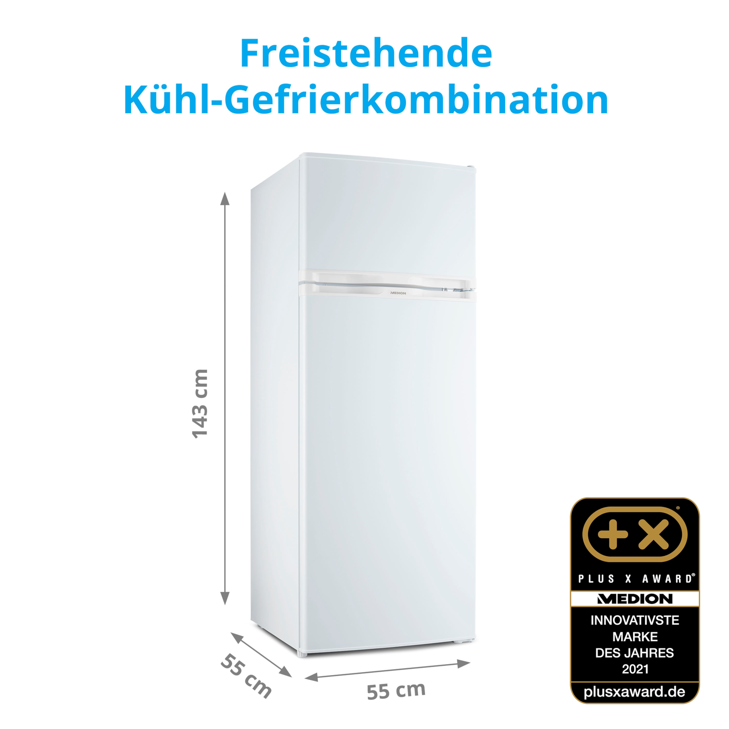 MEDION® Side-by-Side Kühl- und Gefrierschrank MD 37250