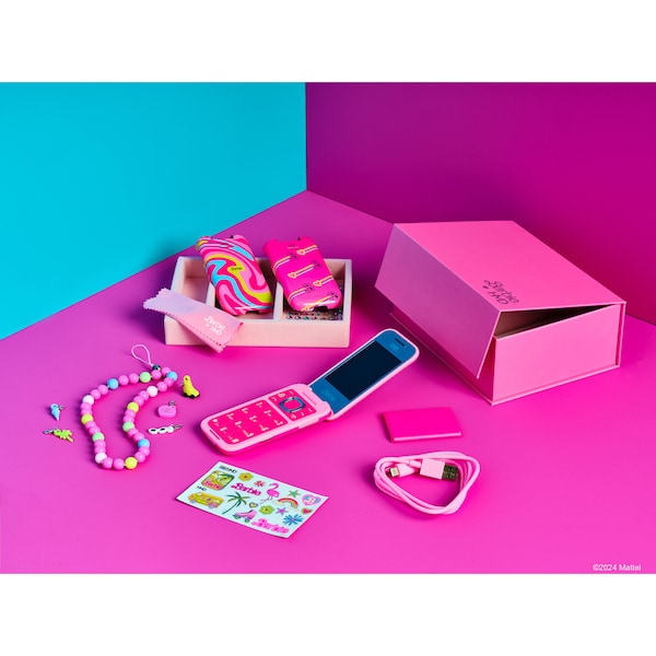 HMD Barbie Phone, 128 MB, Powerpink