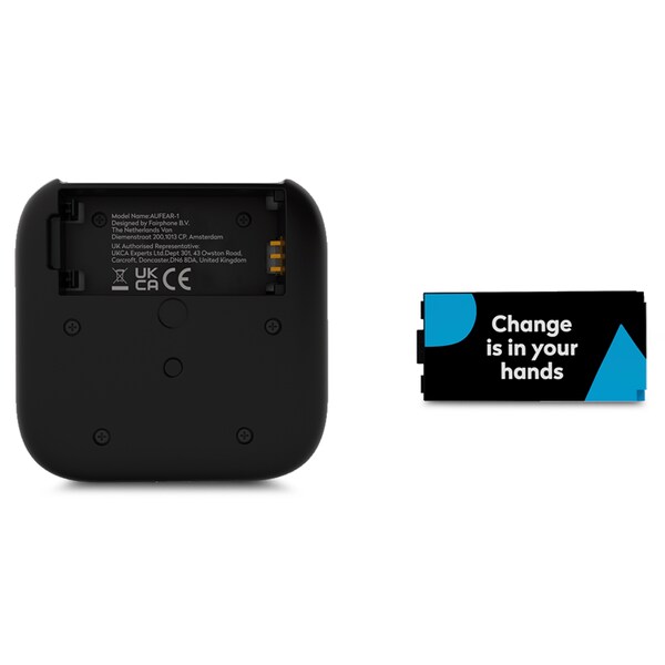 FAIRPHONE Fairbuds True Wireless Earbuds, Schwarz