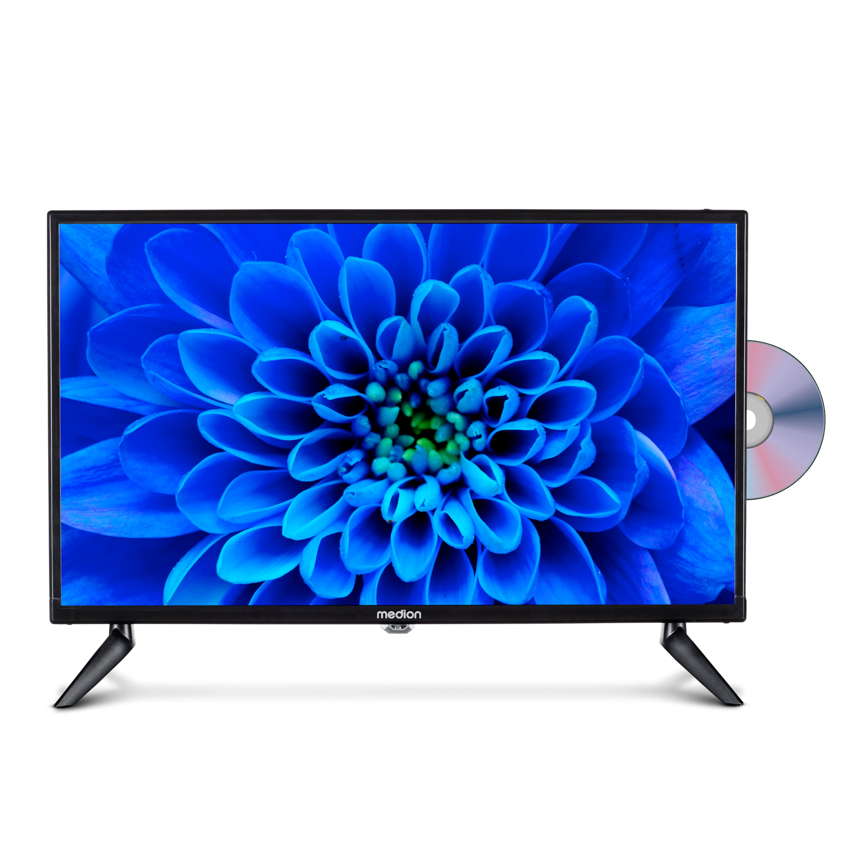 MEDION® LIFE® E8242501 (MD 824001) Fernseher, 59,9 cm (24'') LCD-TV, Full HD, HD Triple Tuner, integrierter DVD-Player, Car-Adapter, integrierter Mediaplayer, CI+