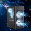 MEDION® ERAZER Recon E45 Core Gaming PC, AMD Ryzen™ 5 5500, Windows 11 Home, NVIDIA® GeForce RTX™ 3050, 1 TB SSD, 16 GB RAM