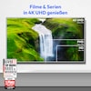 MEDION® LIFE® X8432500 (MD 843200) Ultra HD LCD Smart-TV, 108 cm (43'') Ultra HD Display, HDR, PVR ready, NETFLIX, Prime Video, Disney+, DAZN, Paramount+ App, VIDAA App Store, Bluetooth®, HD Triple Tuner, CI+ Schnittstelle