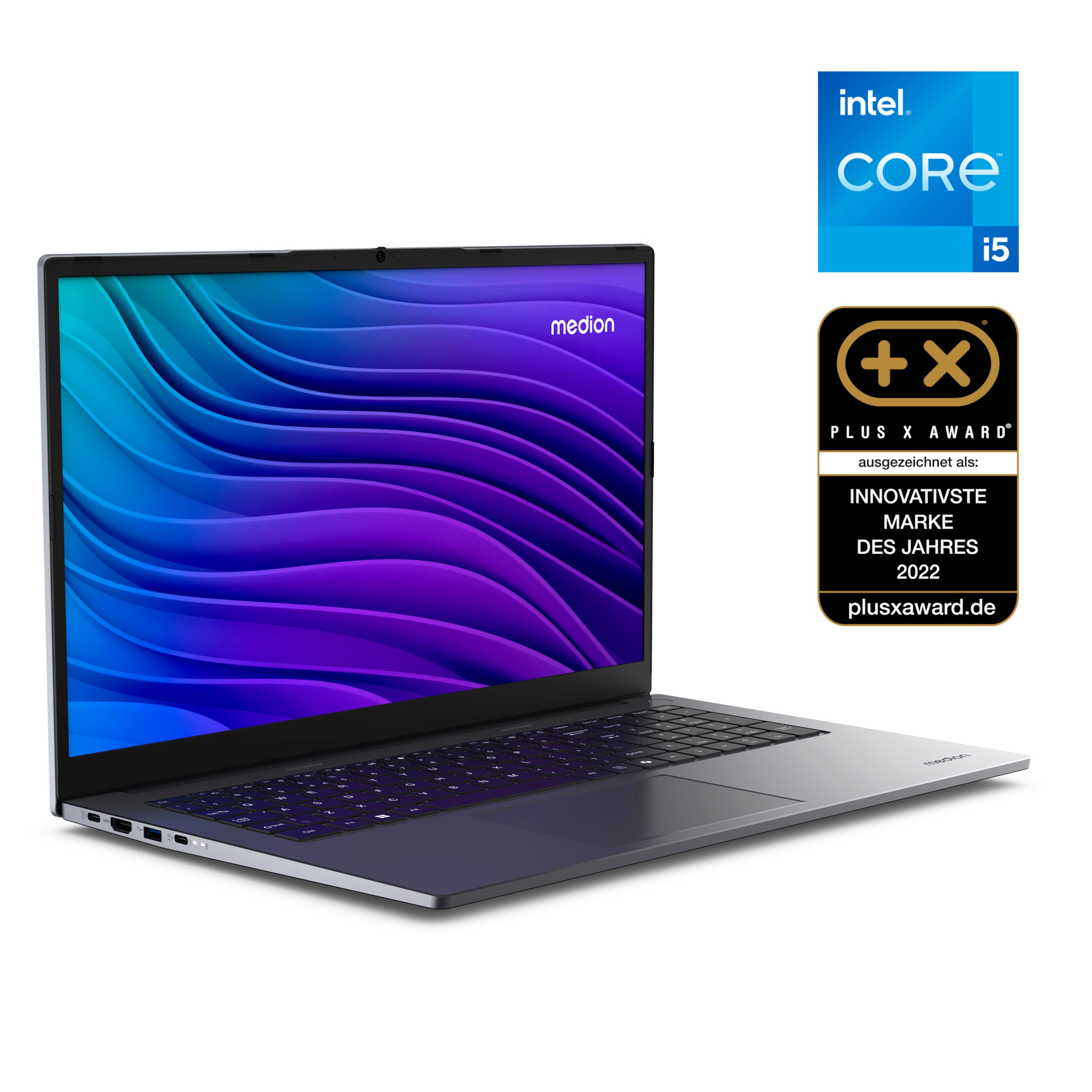 MEDION® E17433 Laptop, Intel® Core™ i5-13420H, Windows 11 Home, 43,9 cm (17,3") FHD Display, 1 TB SSD, 16 GB RAM