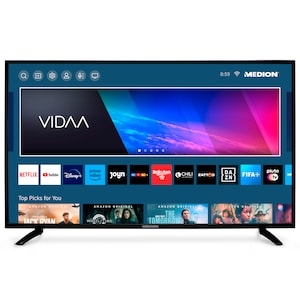 MEDION® BundelDEAL ! LIFE® X14315 (MD 30090) Ultra HD LCD Smart TV | 108 cm (43'') Ultra HD TV & muurbevestiging Tilt Basic