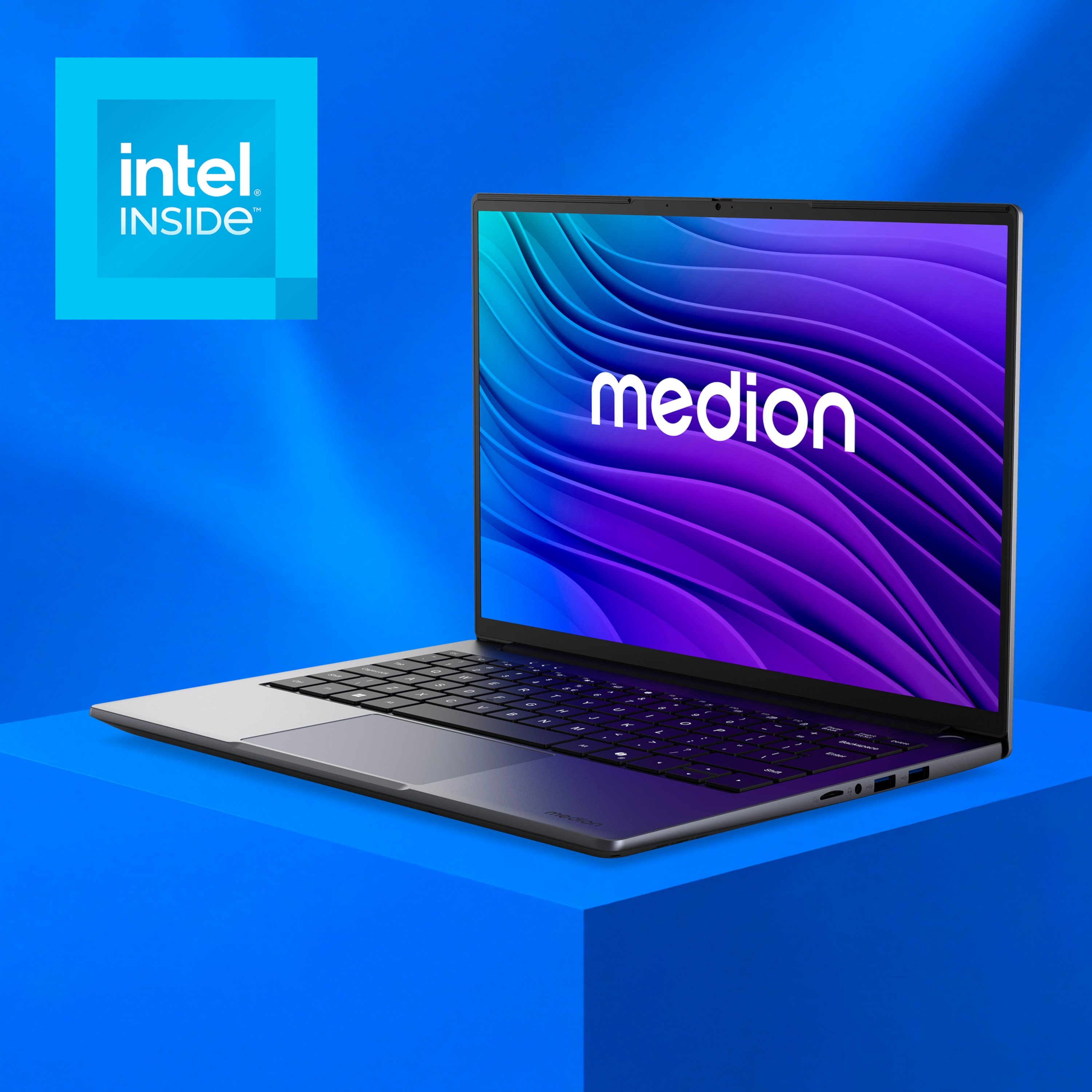 MEDION® Avantum 14 E1e Laptop, Intel® Celeron® N4500, Windows 11 Home (S Modus), 35,5 cm (14'') FHD Display, 128 GB Flash-Speicher, 4 GB RAM