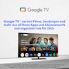 MEDION® LIFE MD 865400 Google TV™, 163,9 cm (65'') Ultra HD, HDR, Dolby Vision®, MEMC, PVR ready, Netflix, Amazon Prime Video, Bluetooth®, Dolby Atmos, DTS Virtual X, DTS X, HD Triple Tuner, CI+ Schnittstelle