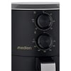 MEDION® LIFE Heißluftfritteuse P30 L (MD13020), 100 Rezepte in der Life+ App¹, 4,7 Liter Fassungsvermögen, 1.500 Watt, 60 min. Timer